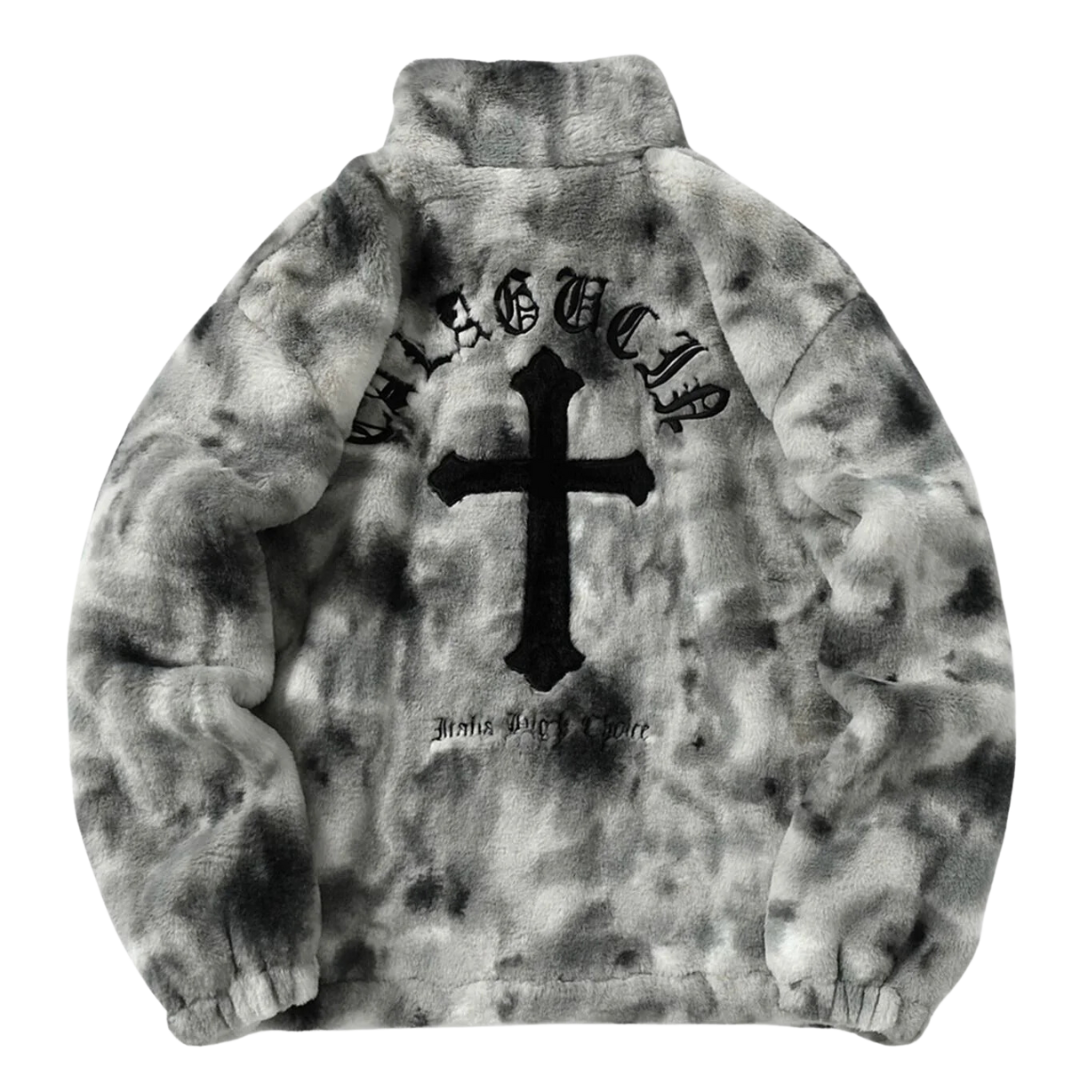 CROSS FLEECE JACKET