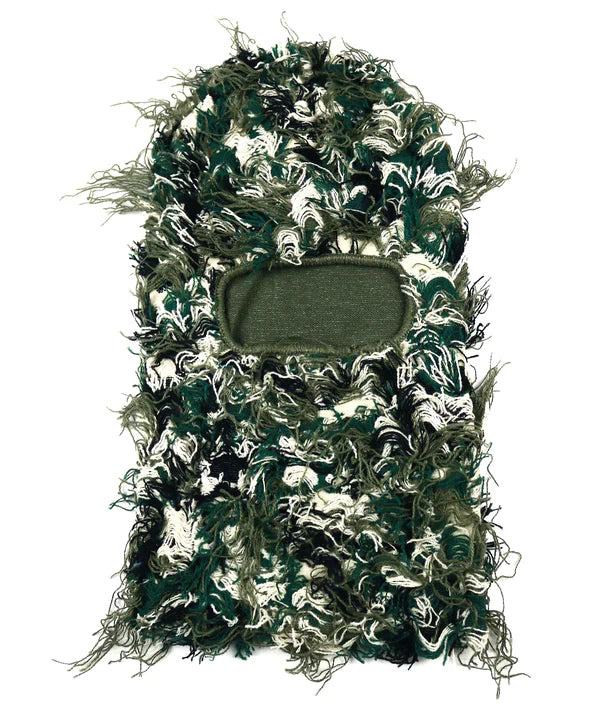 DISTRESSED BALACLAVA - Camo feild
