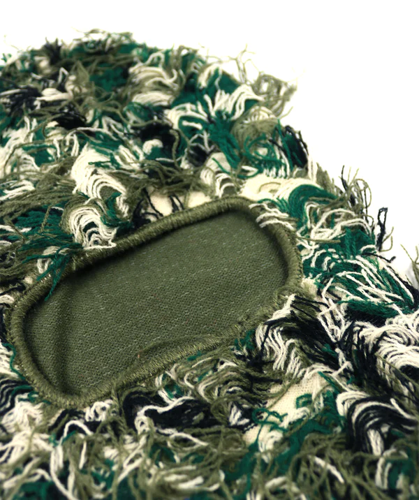 DISTRESSED BALACLAVA - Camo feild