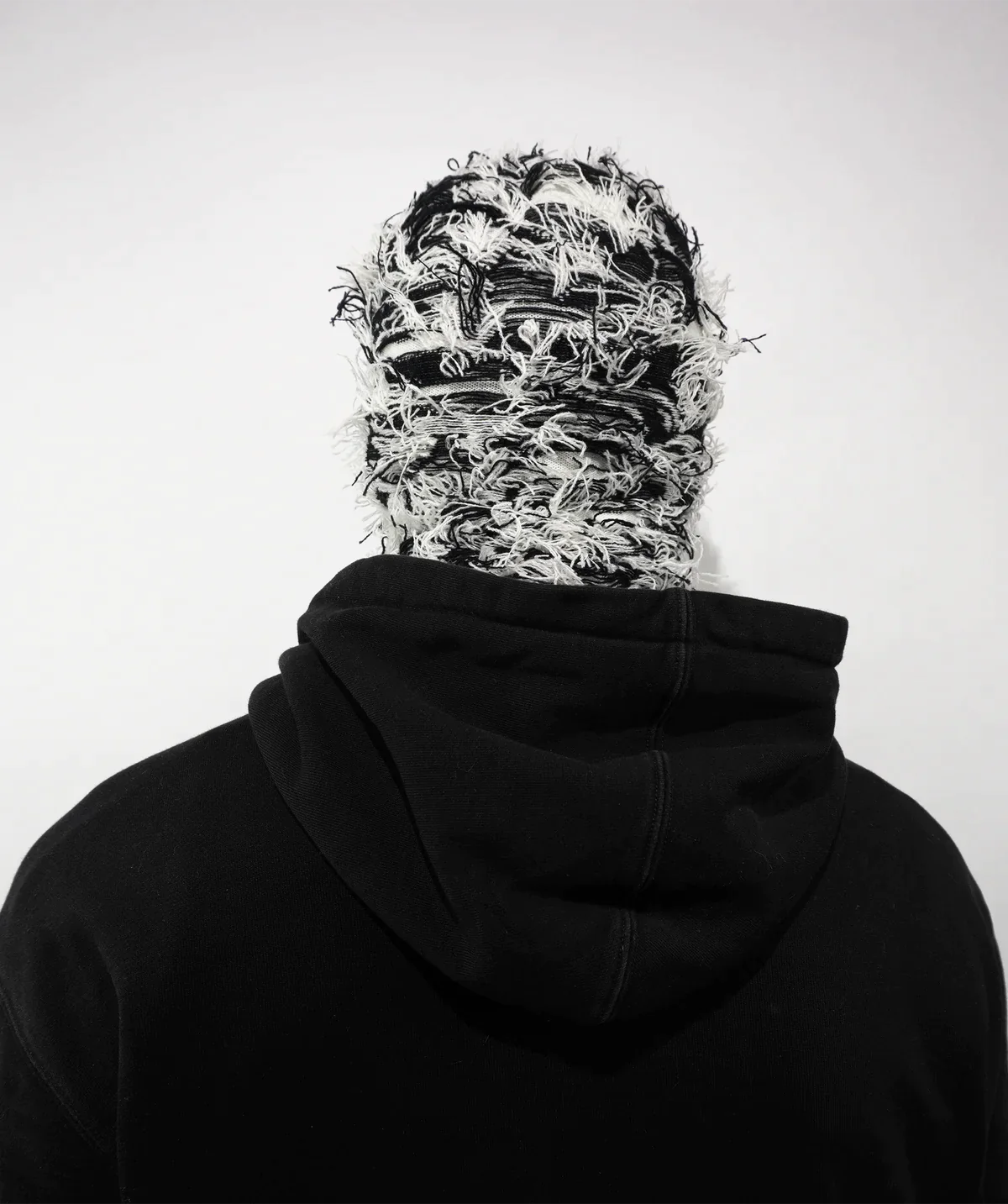 DISTRESSED BALACLAVA - Zebra