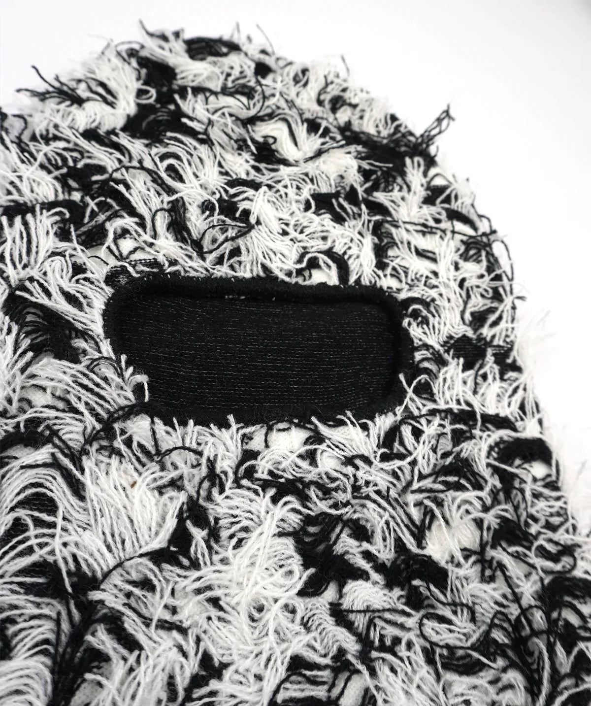 DISTRESSED BALACLAVA - Zebra